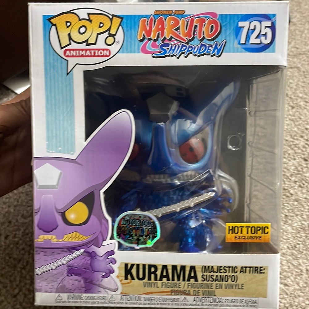 Naruto Funko Pop: Custom Kurama